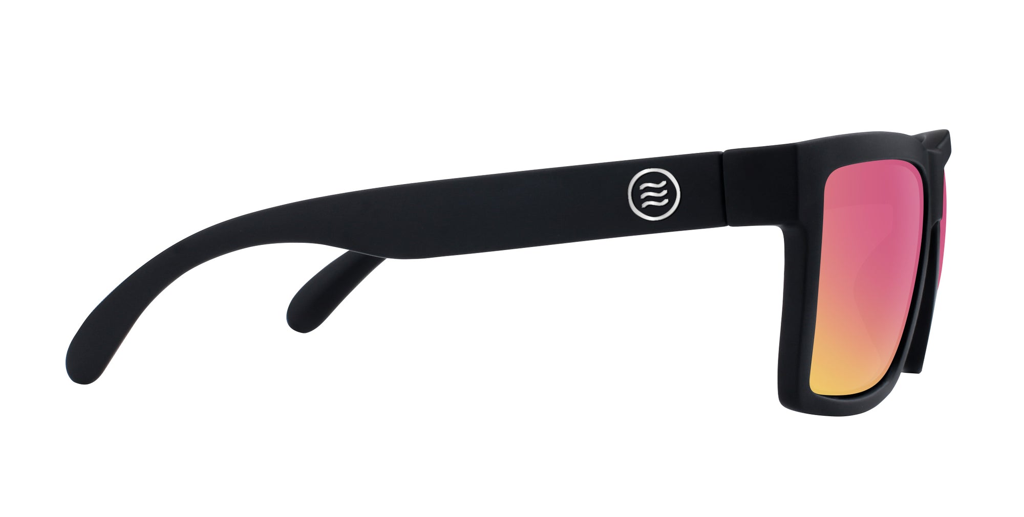 Ace Black Rectangular prescription glasses from Neven Eyewear.