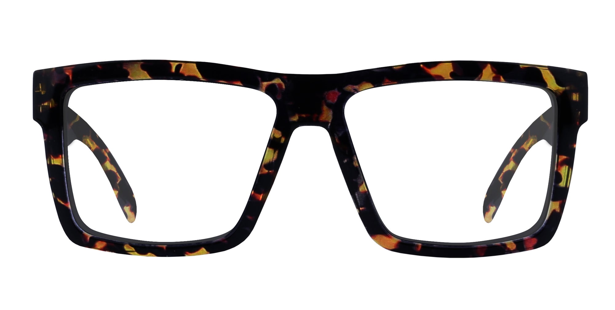Jaguar tortoiseshell rectangular prescription glasses from Neven Eyewear.