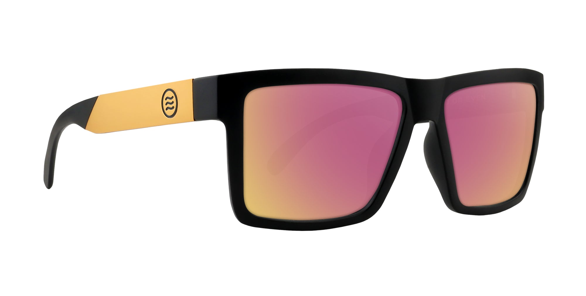 Prospector Black/yellow rectangle prescription glasses from Neven Eyewear.