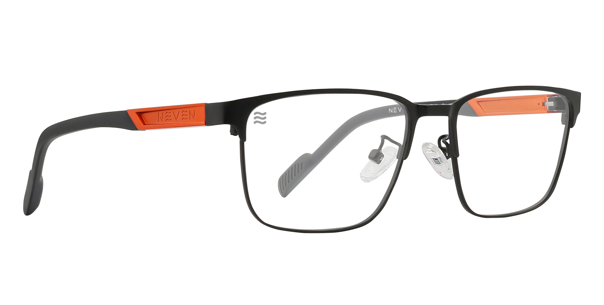 Winston black prescription glasses from Neven Eyewear.