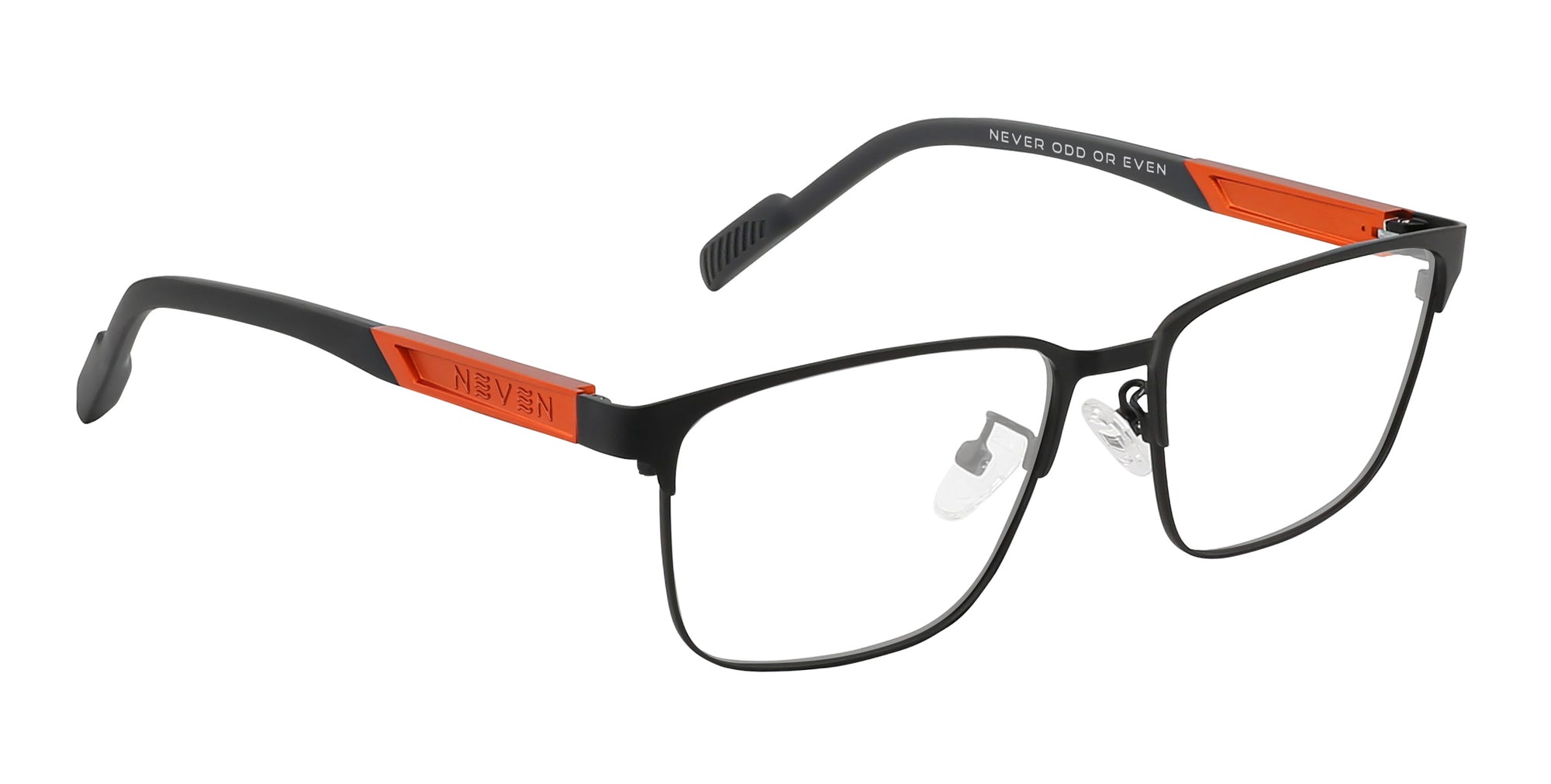 Winston black prescription glasses from Neven Eyewear.