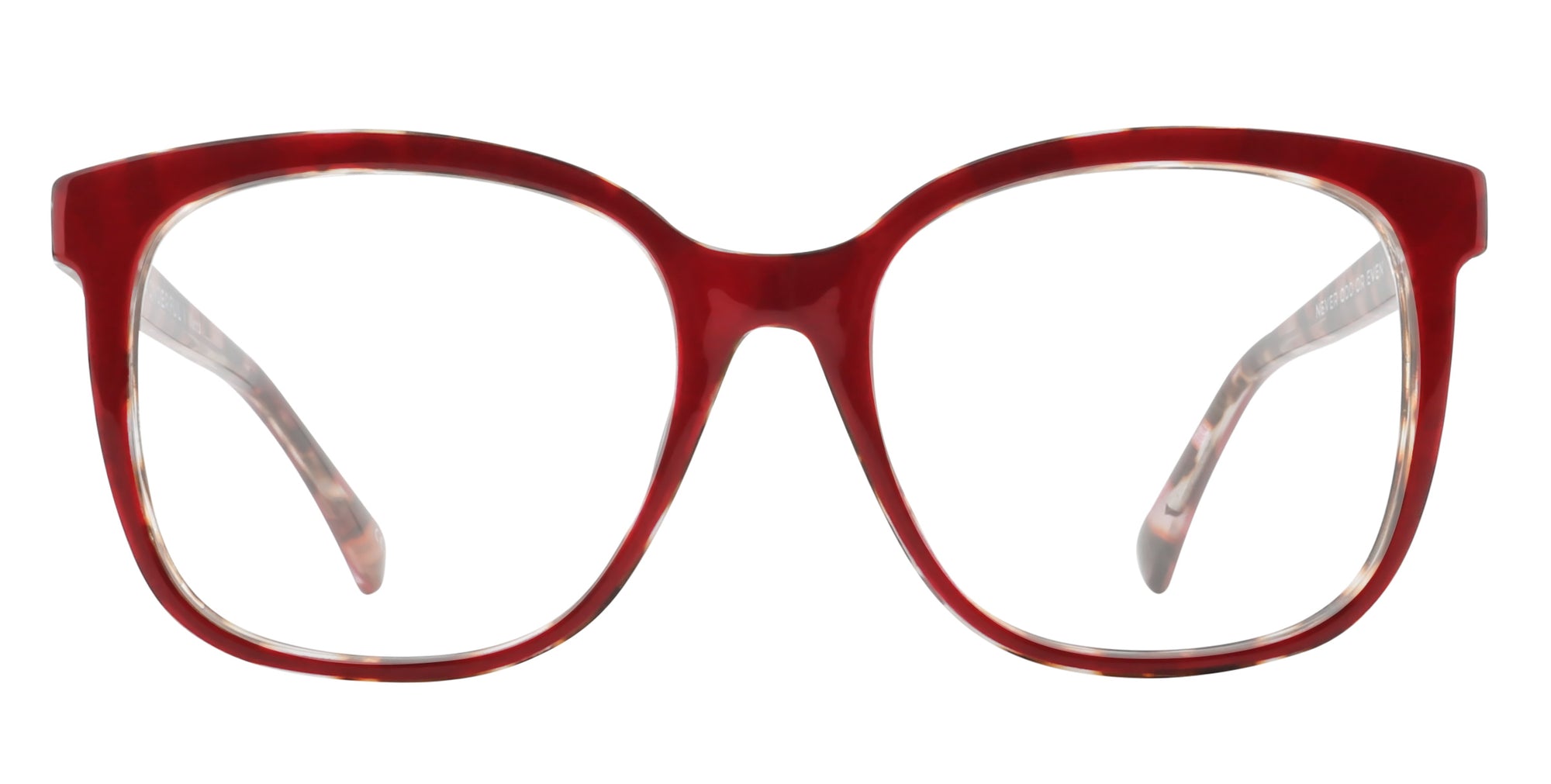 Watts Bordeaux Rectangular prescription glasses from Neven Eyewear.