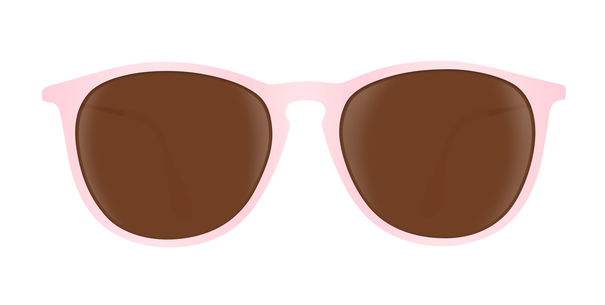 Dreamy Pink Round Polarized Sunglasses from Neven Eyewear.