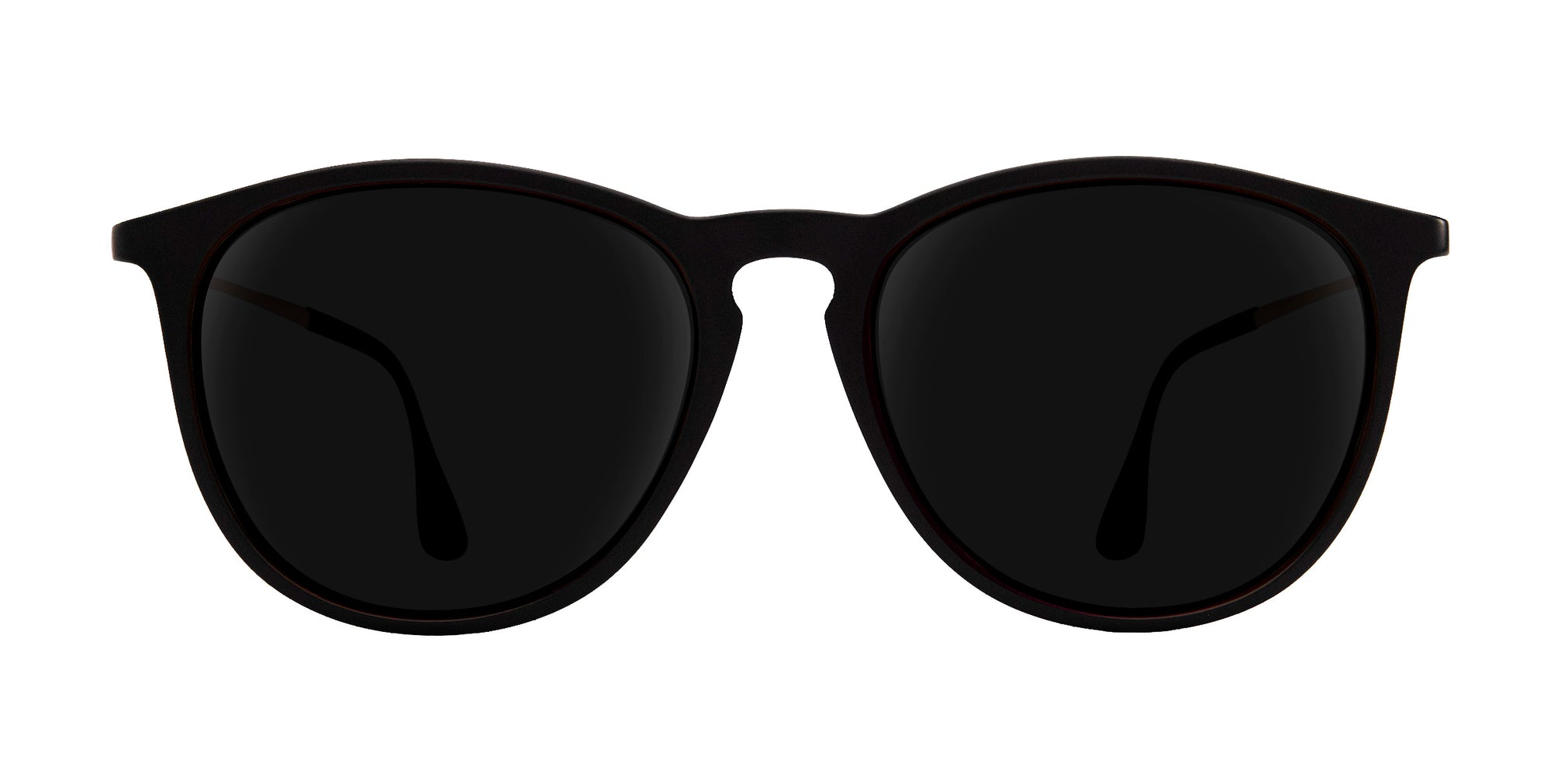 Goldie Lux black round prescription glasses from Neven Eyewear.