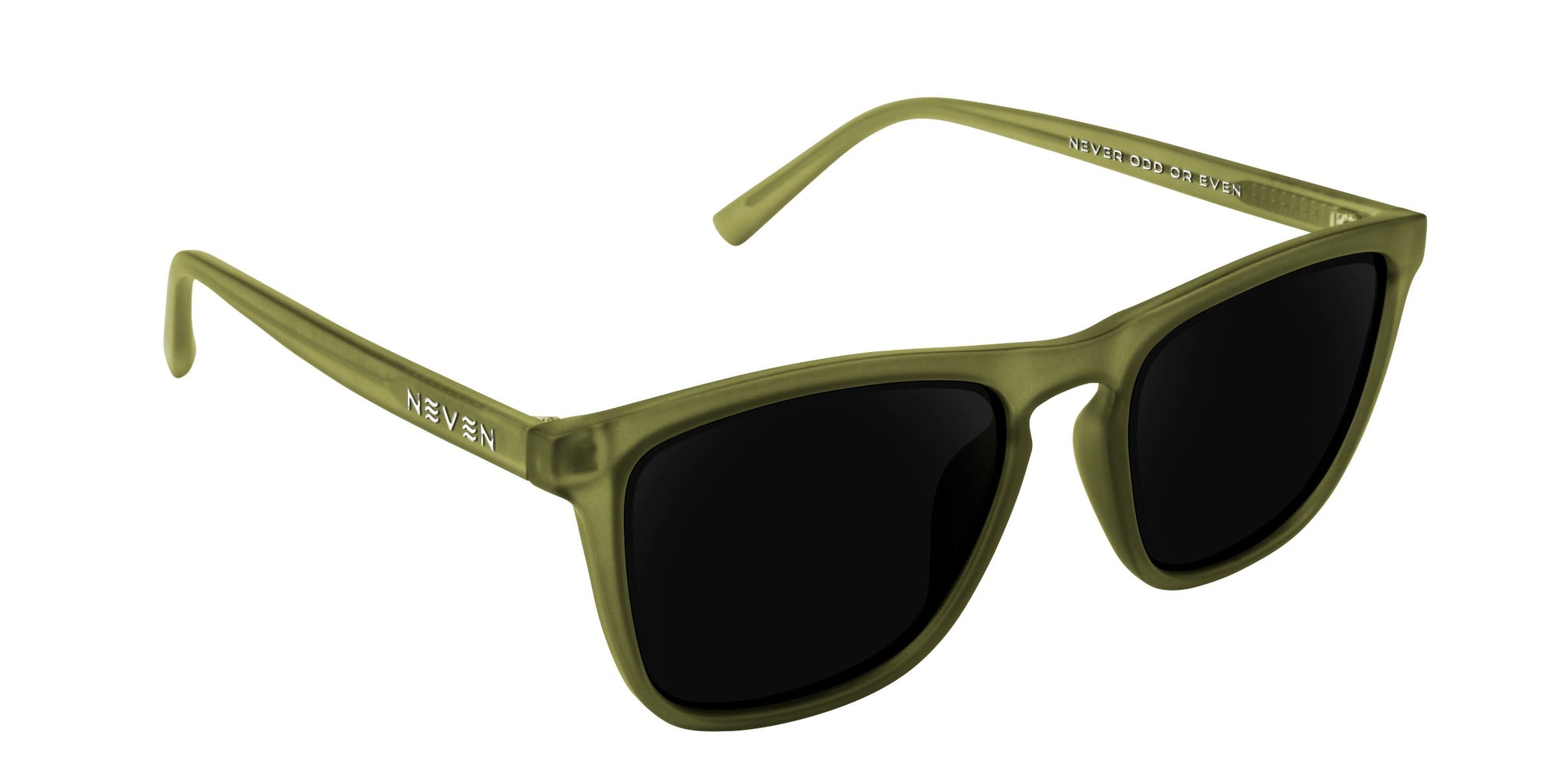 Fir olive green rectangular polarized sunglasses from Neven Eyewear.