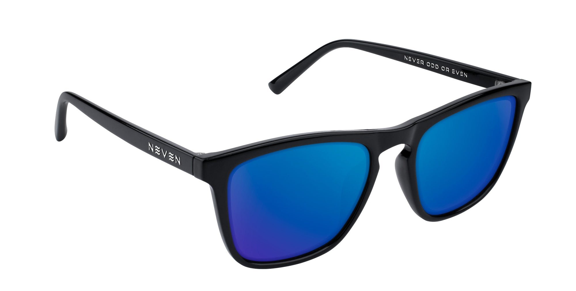 Nix Black Rectangular prescription glasses from Neven Eyewear.