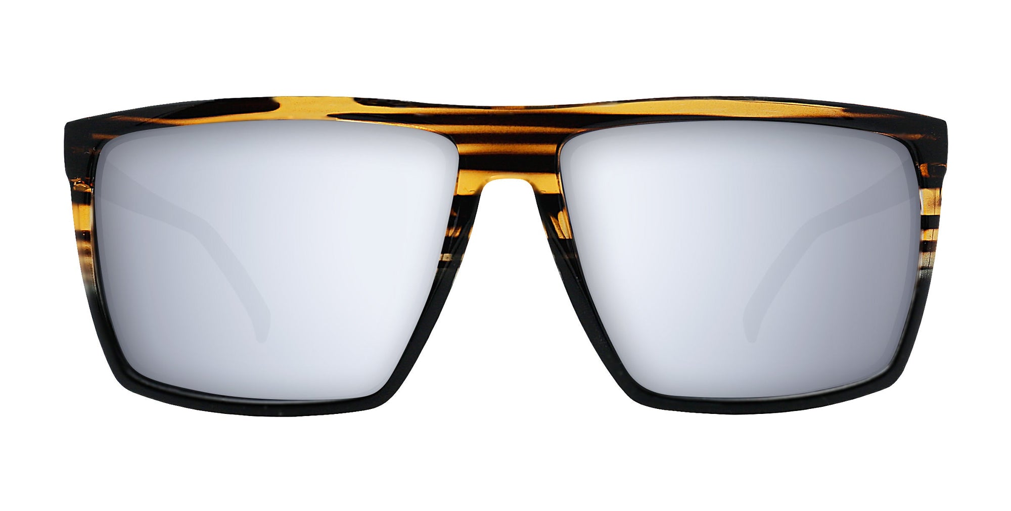 Asbury : silver mirrored prescription sunglasses : Doc Robbins collection