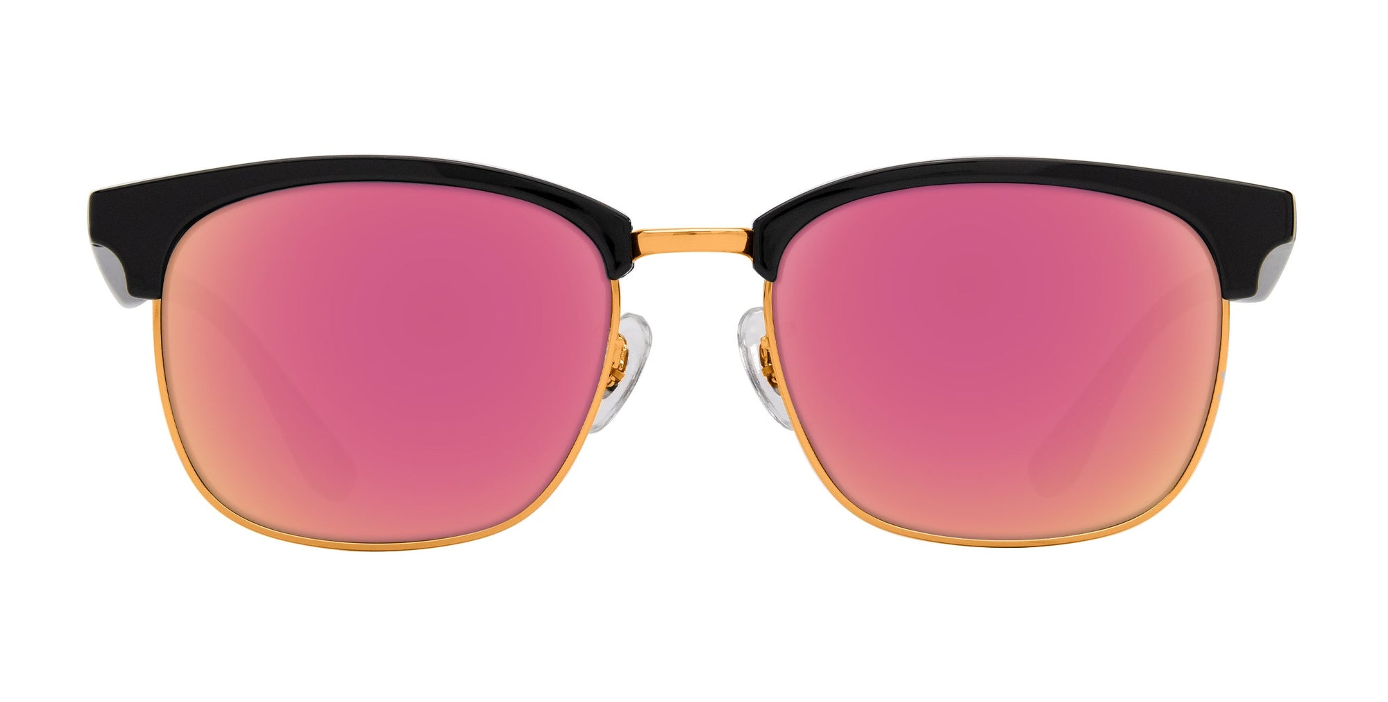 Gold Rush black rectangular prescription glasses from Neven Eyewear.