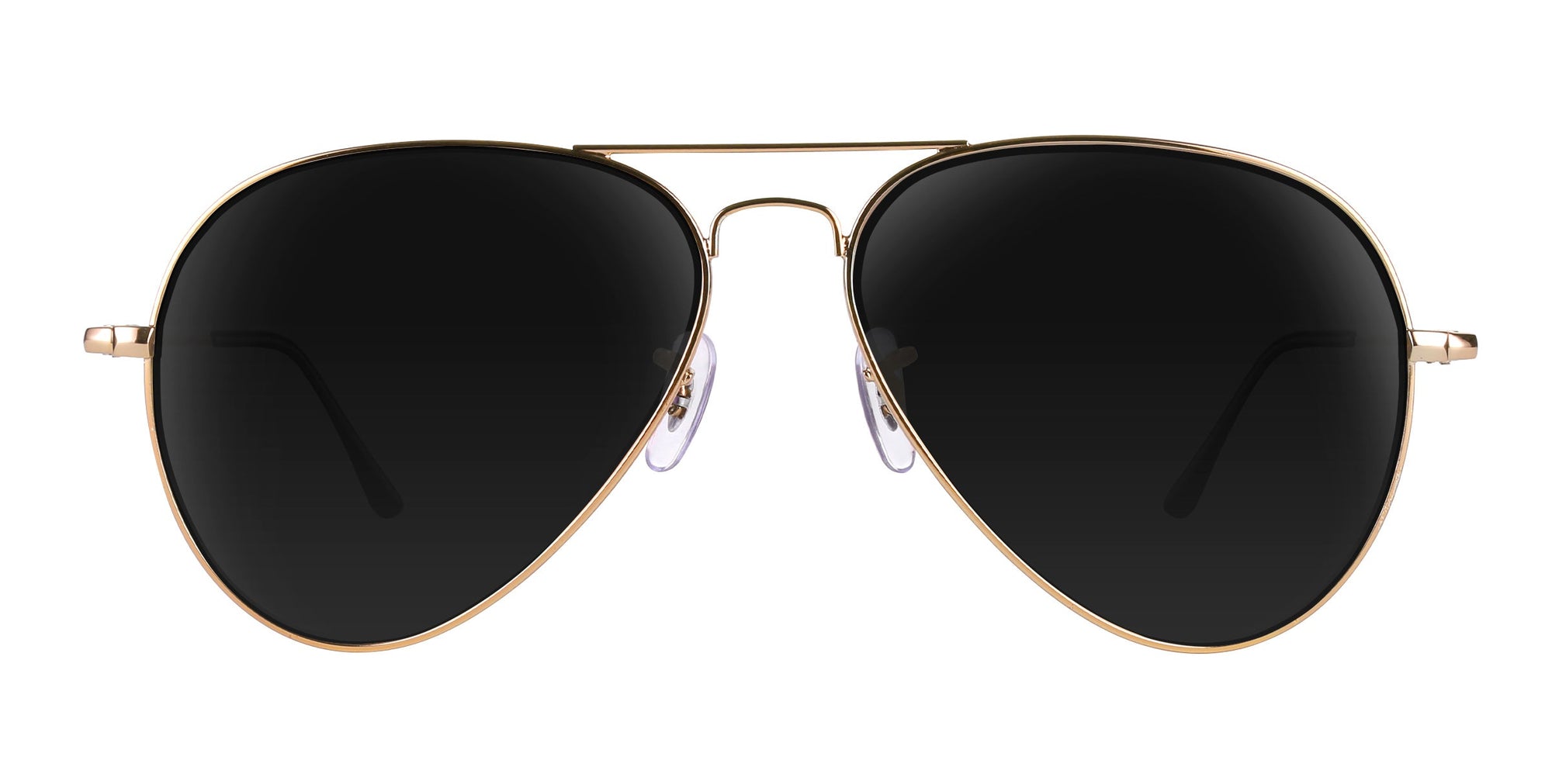 Goose Gold Aviators prescription glasses from Neven Eyewear.