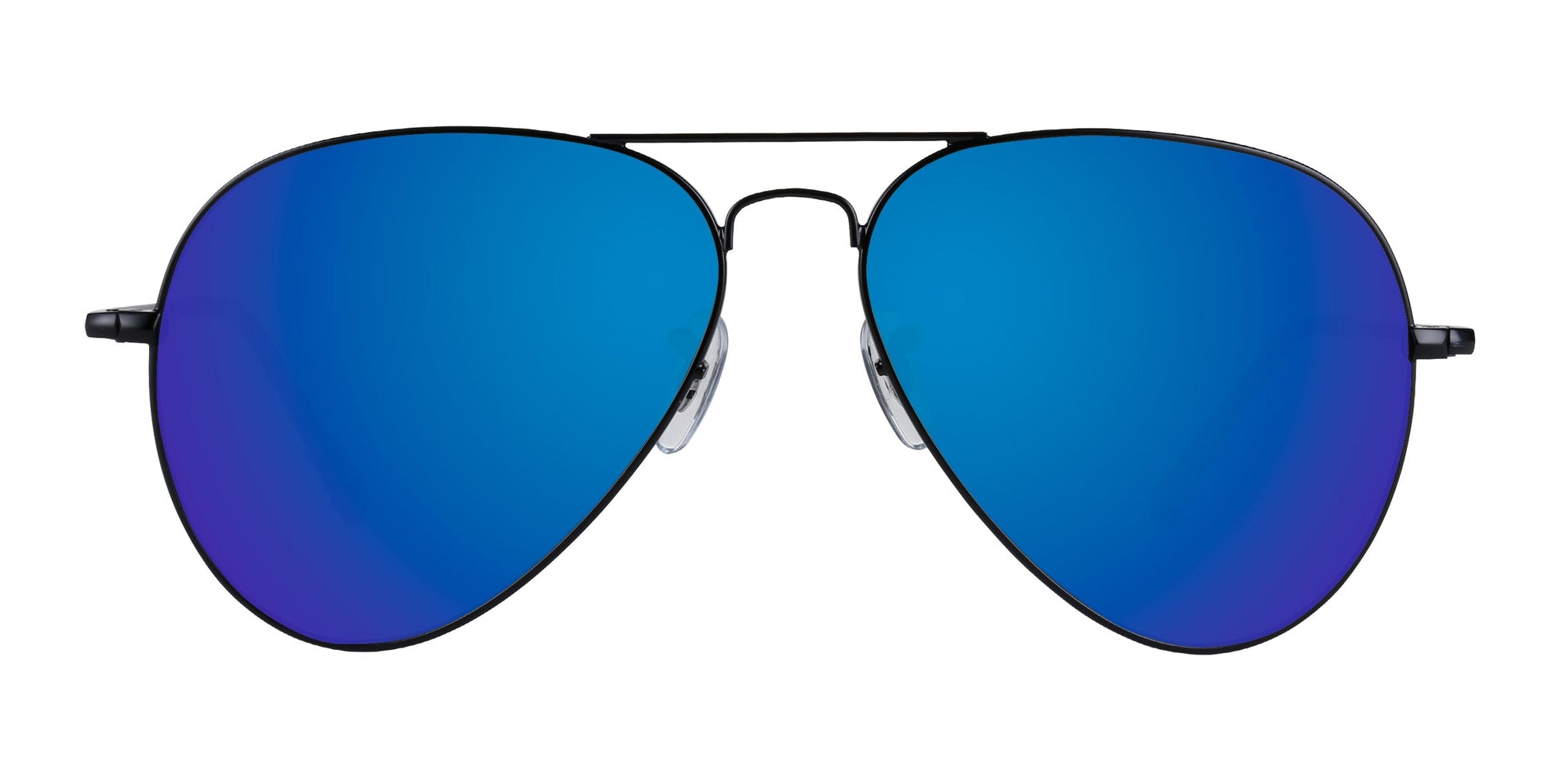 Nightfall Black Aviator prescription glasses from Neven Eyewear.