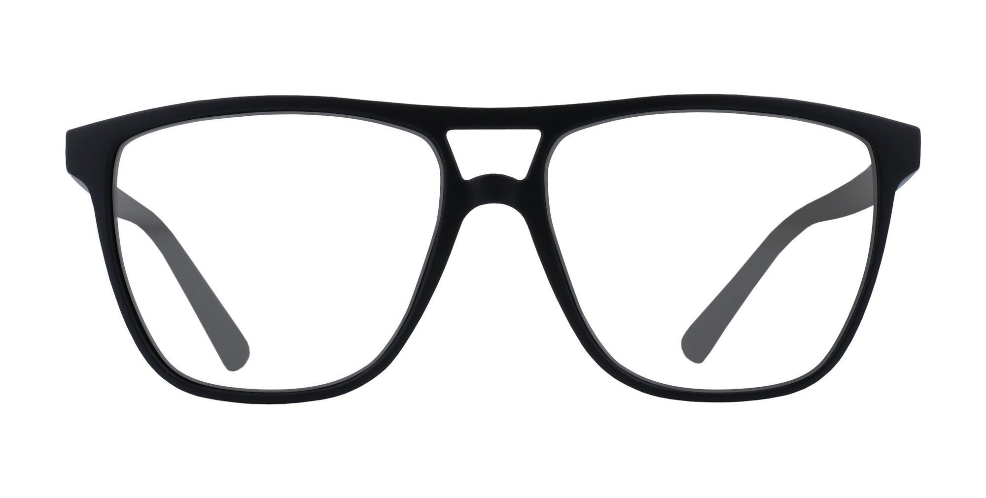 Abyss Black Rectangular prescription glasses from Neven Eyewear.