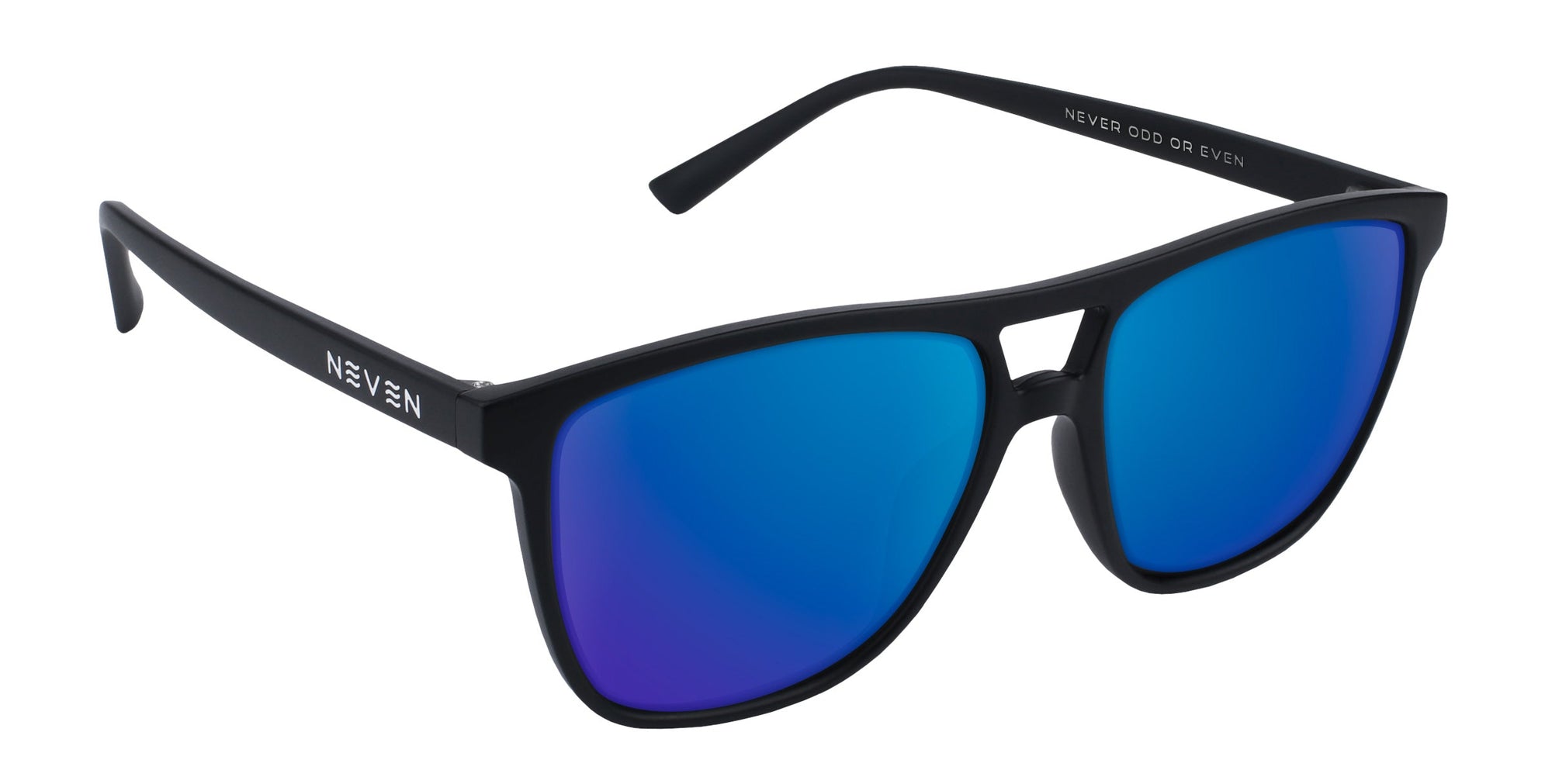 Abyss Black Rectangular prescription glasses from Neven Eyewear.