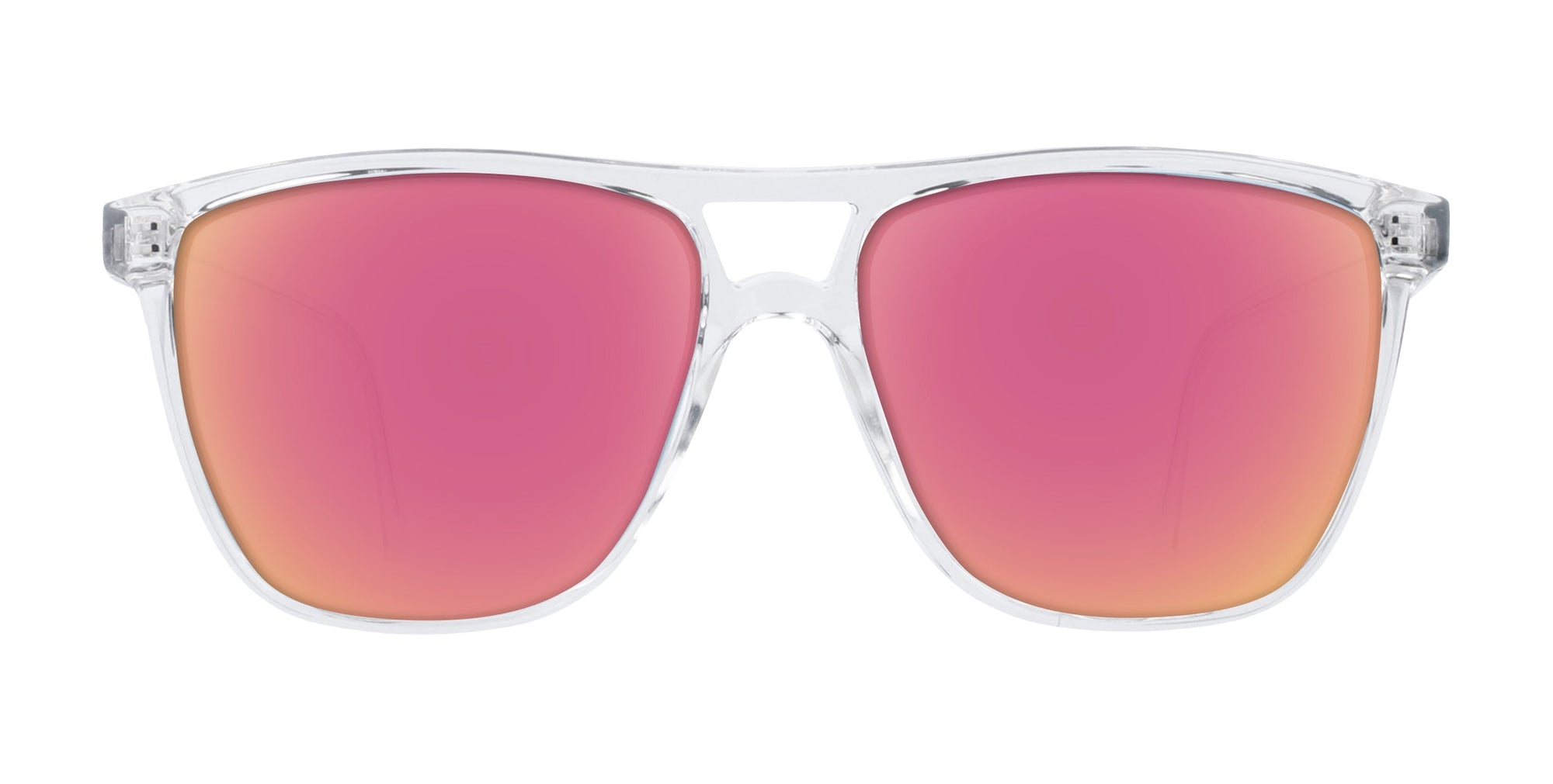 Lucid Clear Rectangular prescription glasses from Neven Eyewear.