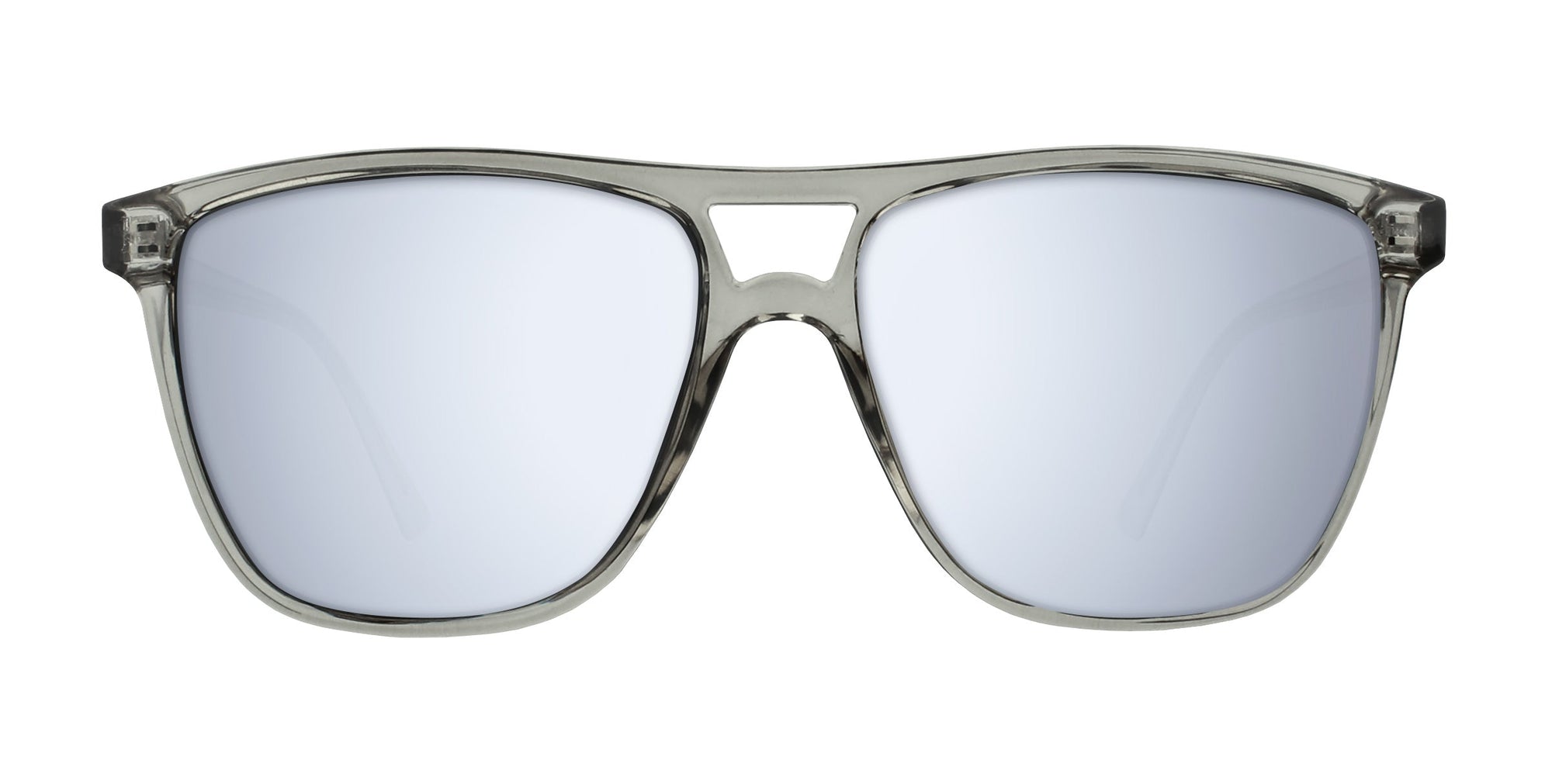 Rip Tide : silver mirrored prescription sunglasses : IHB collection