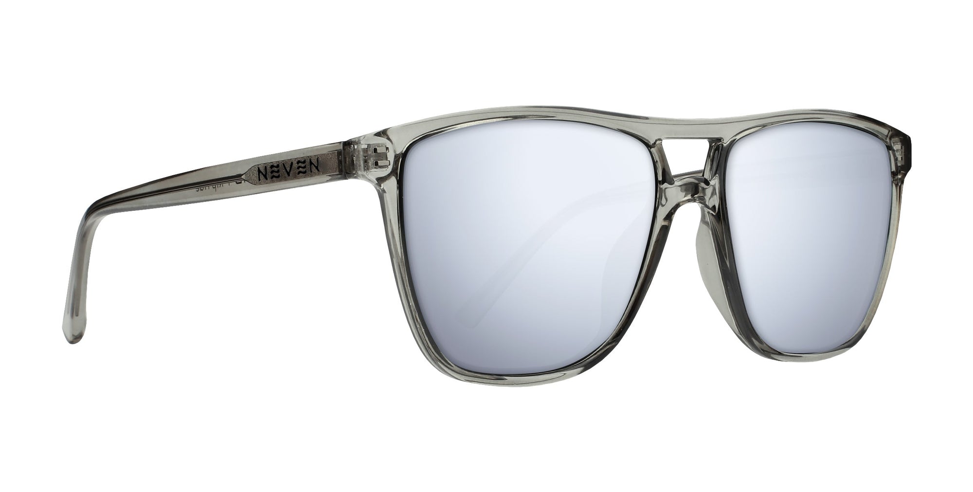 Rip Tide : silver mirrored prescription sunglasses : IHB collection