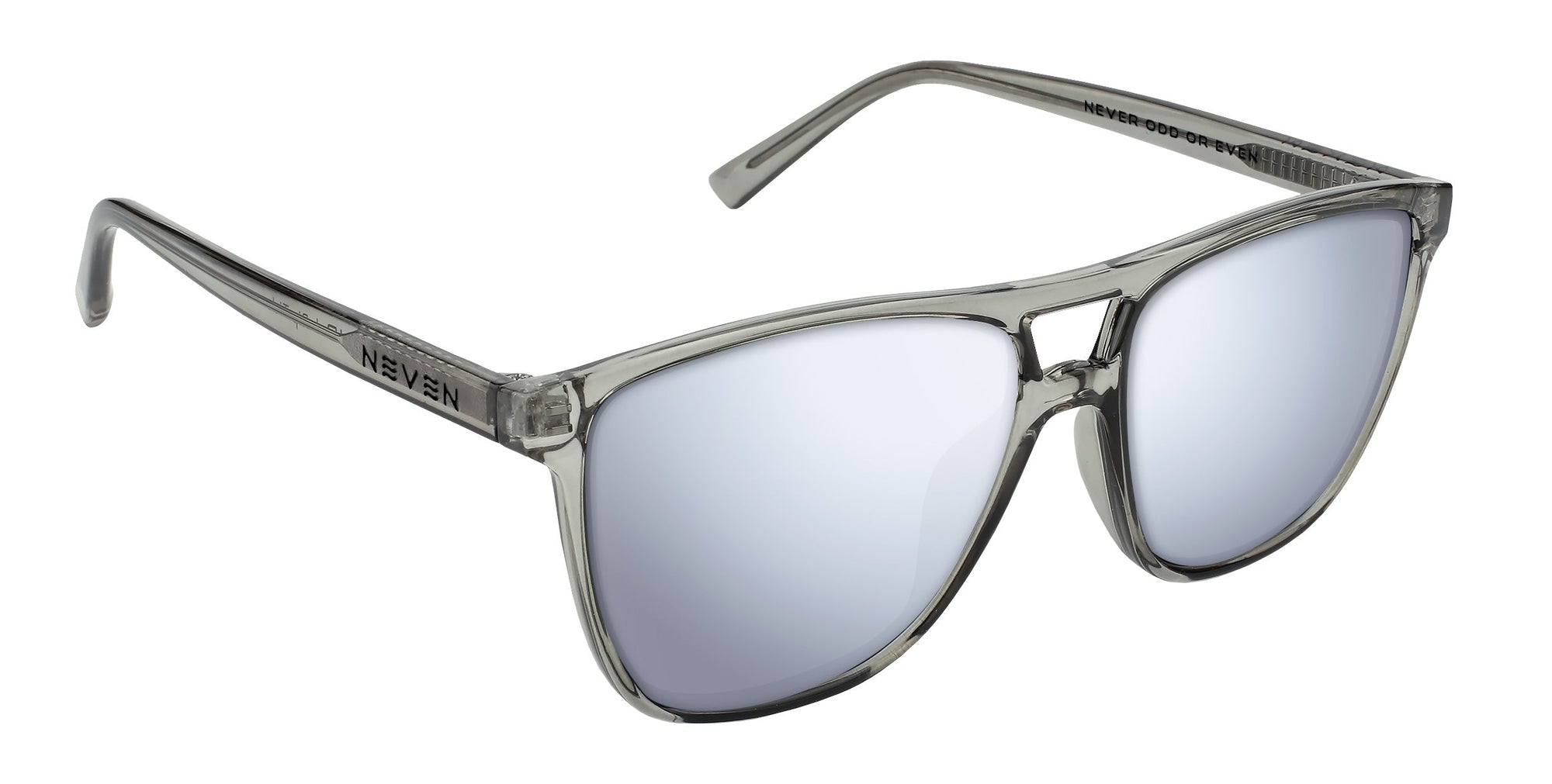 Rip Tide : silver mirrored prescription sunglasses : IHB collection