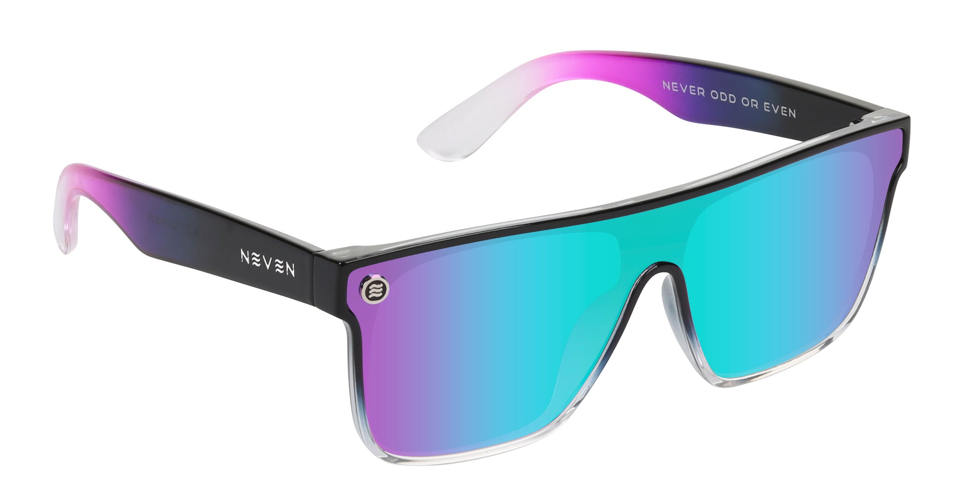 Nomads Black Wayfarer polarized sunglasses from Neven Eyewear.