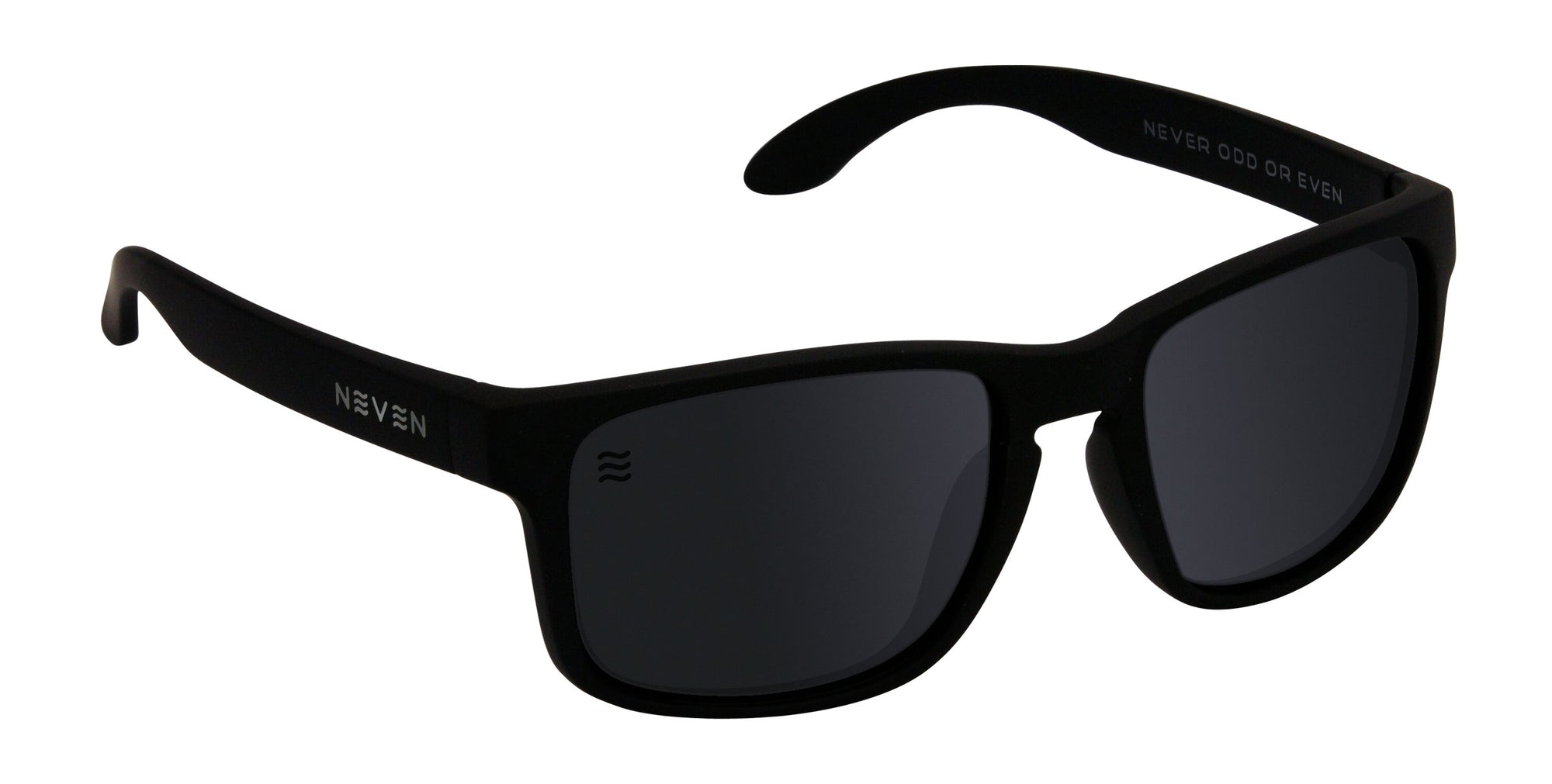 Doom Black Rectangular polarized sunglasses from Neven Eyewear.