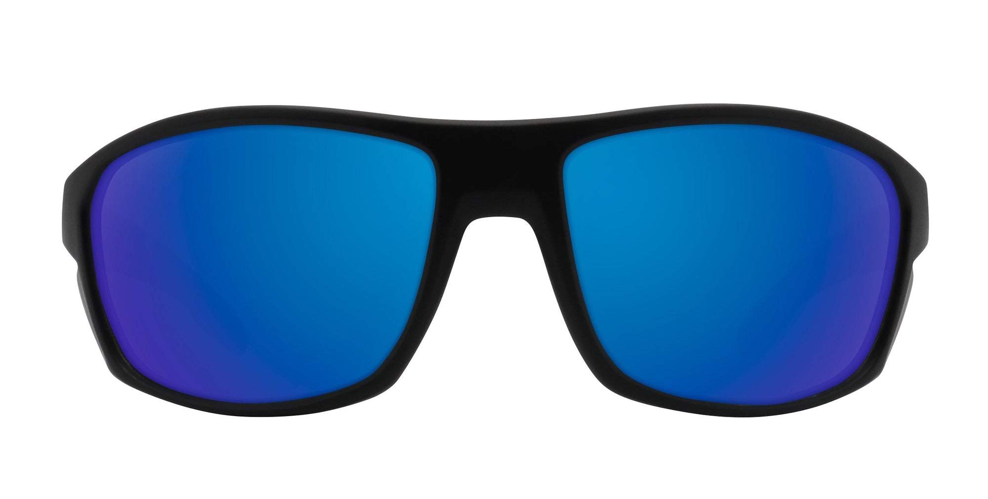 Raritan black wraparound polarized sunglasses from Neven Eyewear.