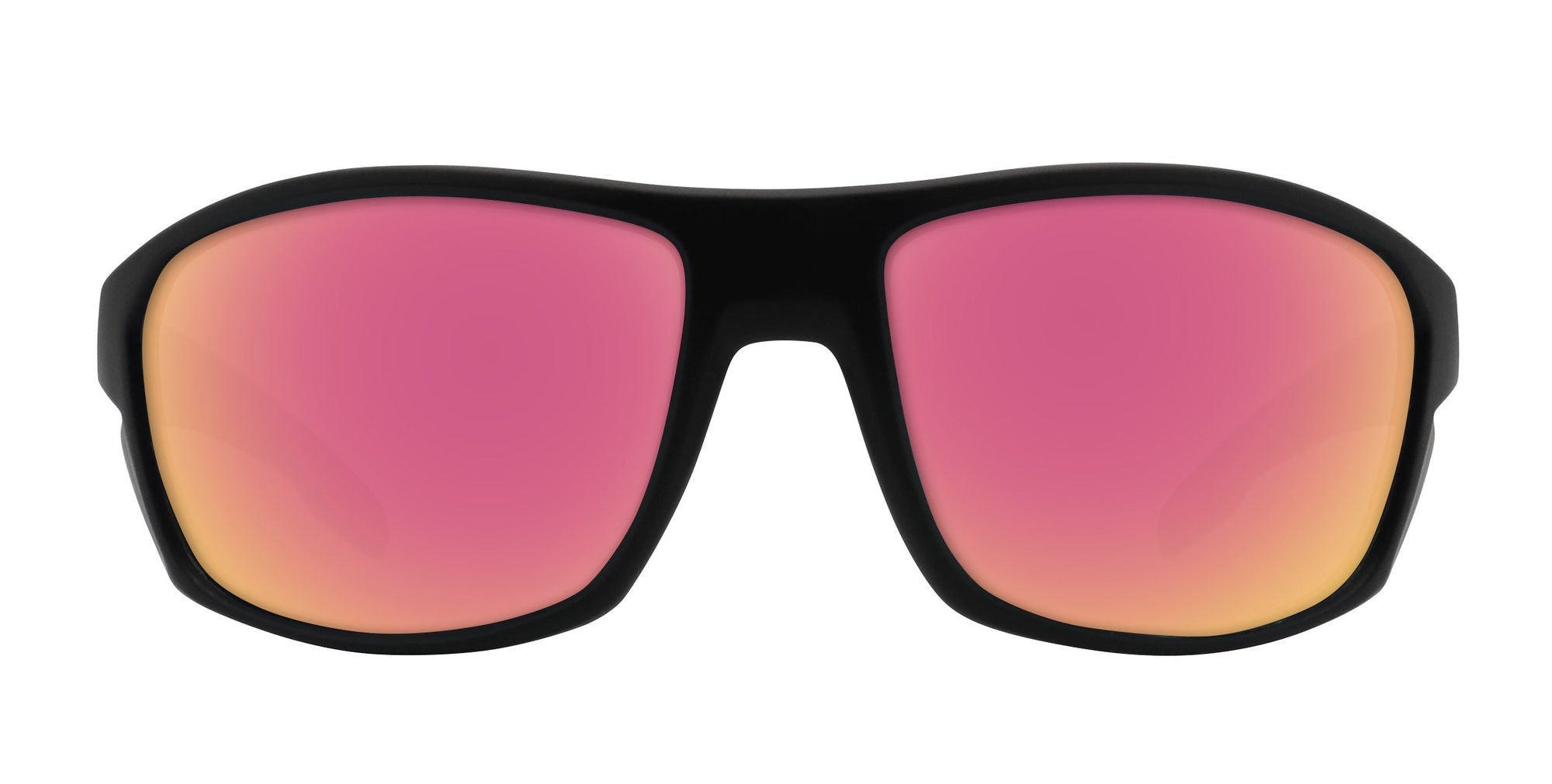 Raritan black wraparound polarized sunglasses from Neven Eyewear.