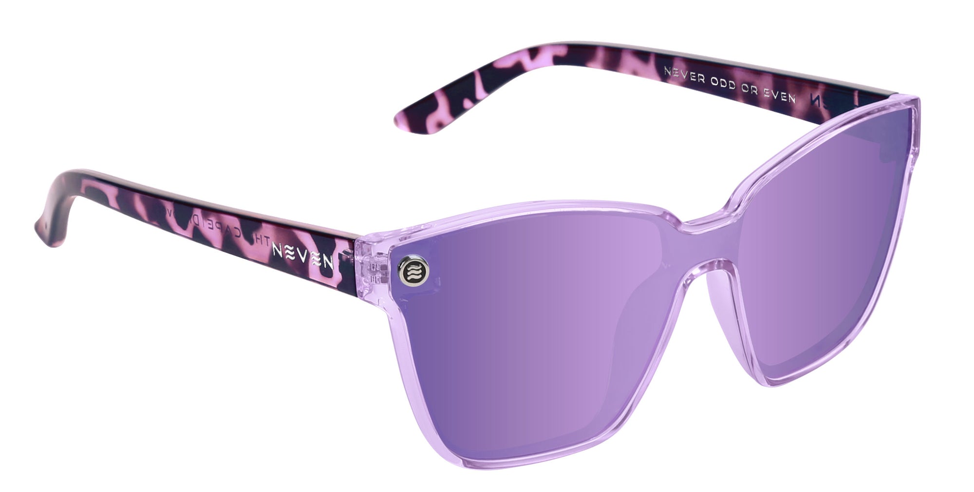 Discovery Purple Cat Eye polarized sunglasses from Neven Eyewear.