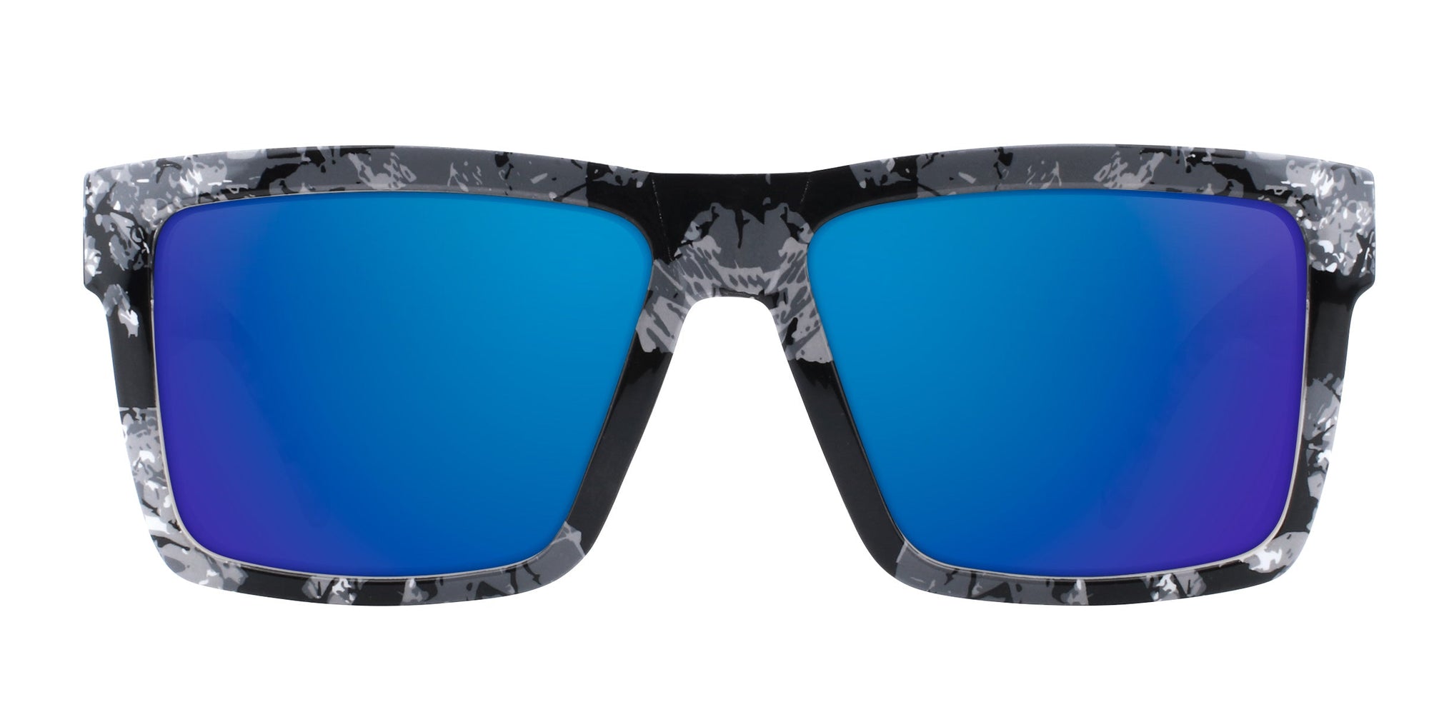 South Shore Black/white marbled rectangular prescription glasses from Neven Eyewear.
