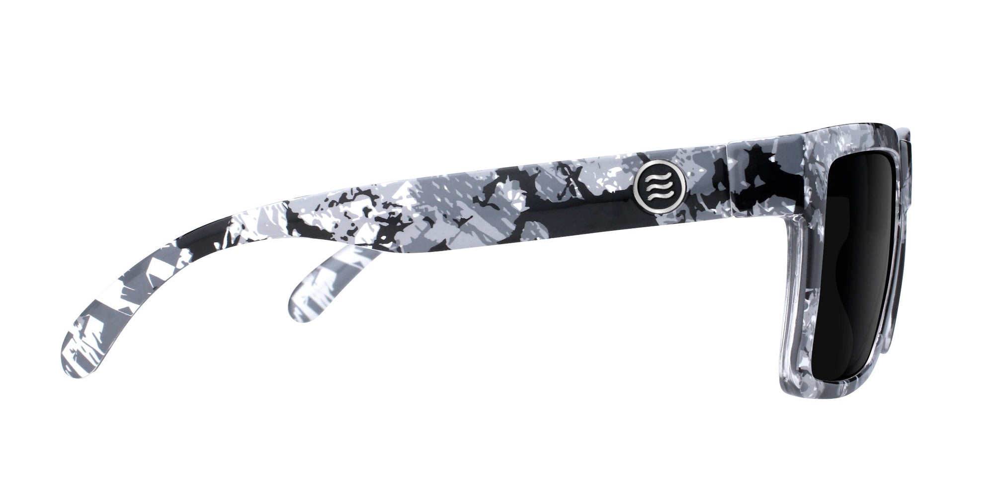 South Shore Black/white marbled rectangular prescription glasses from Neven Eyewear.