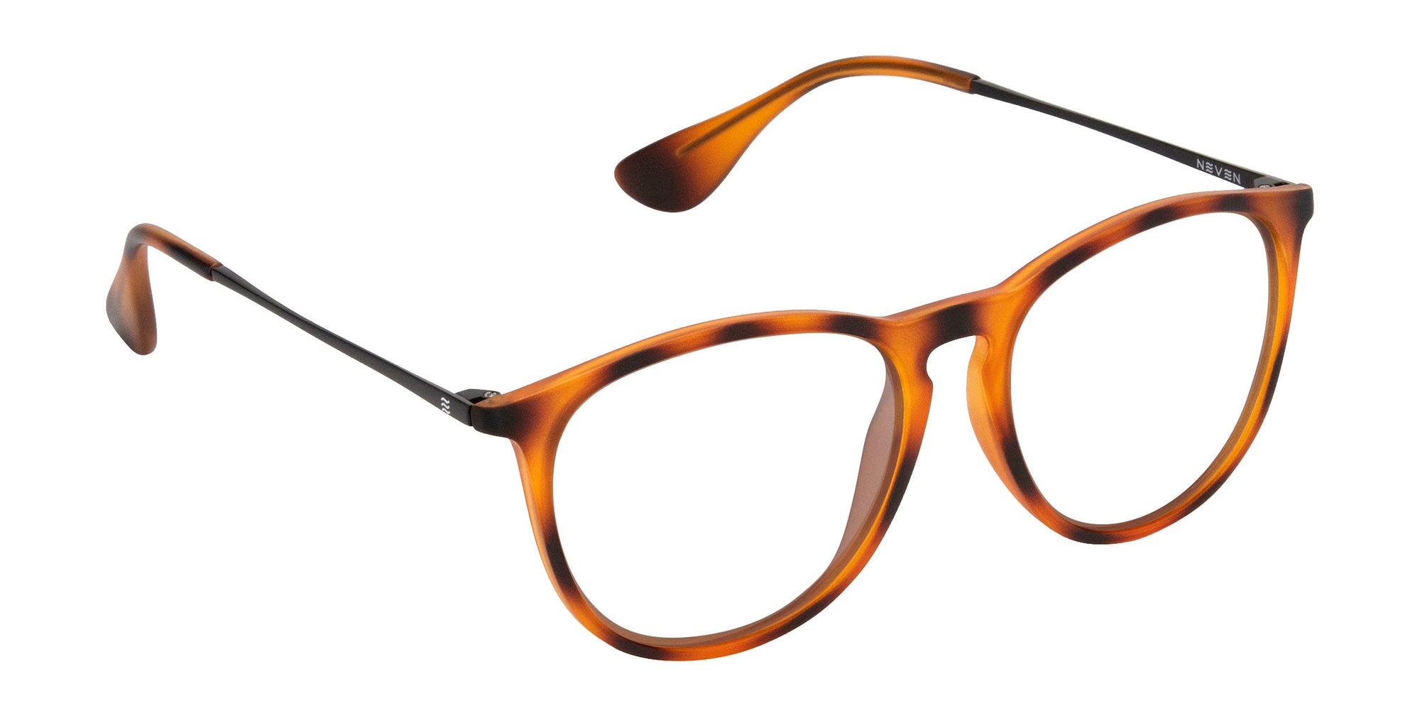 Bowie Tortoise Shell Frame Glasses prescription glasses from Neven Eyewear.