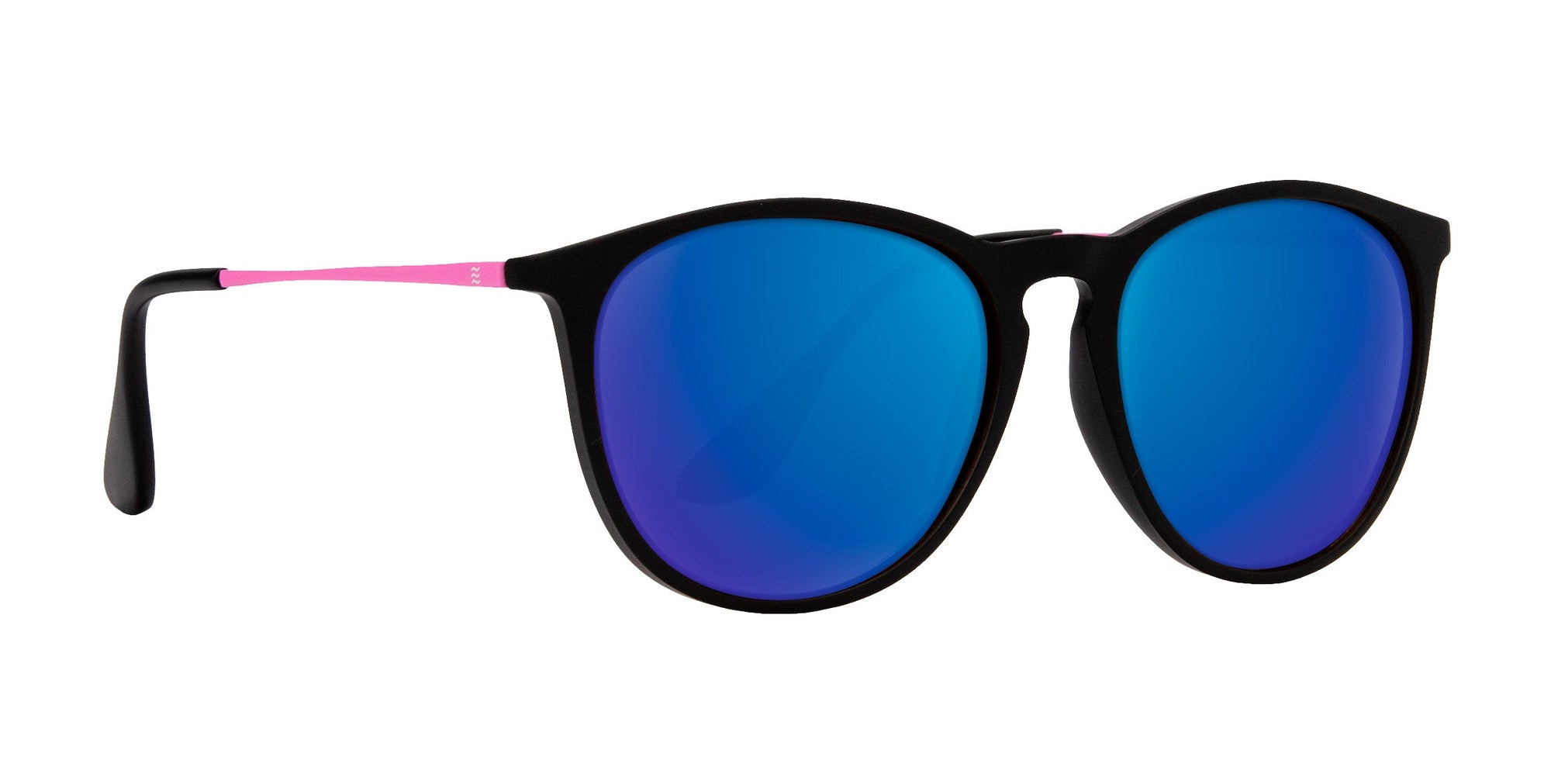 Quinn Black Round prescription glasses from Neven Eyewear.