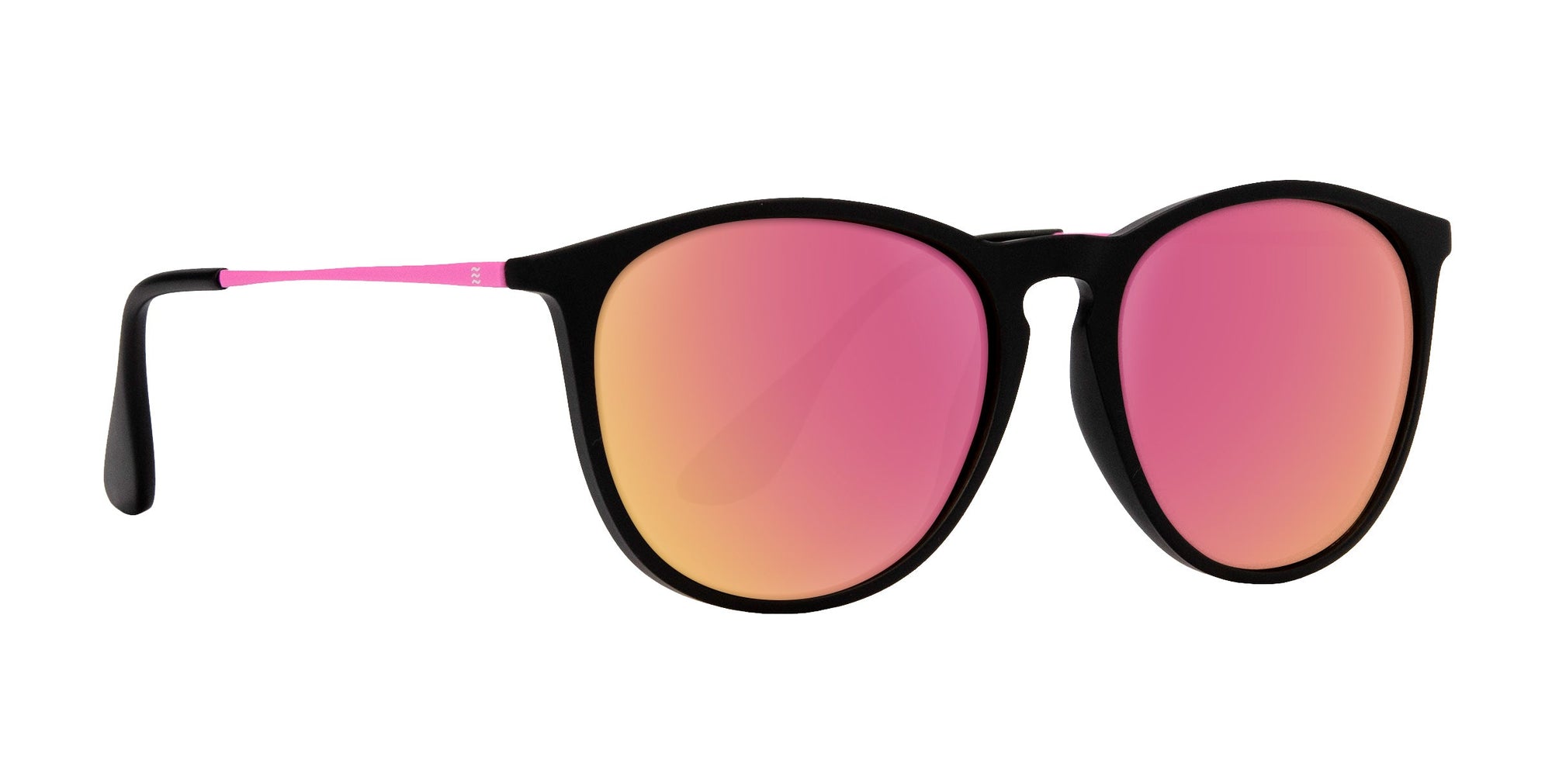 Quinn Black Round prescription glasses from Neven Eyewear.