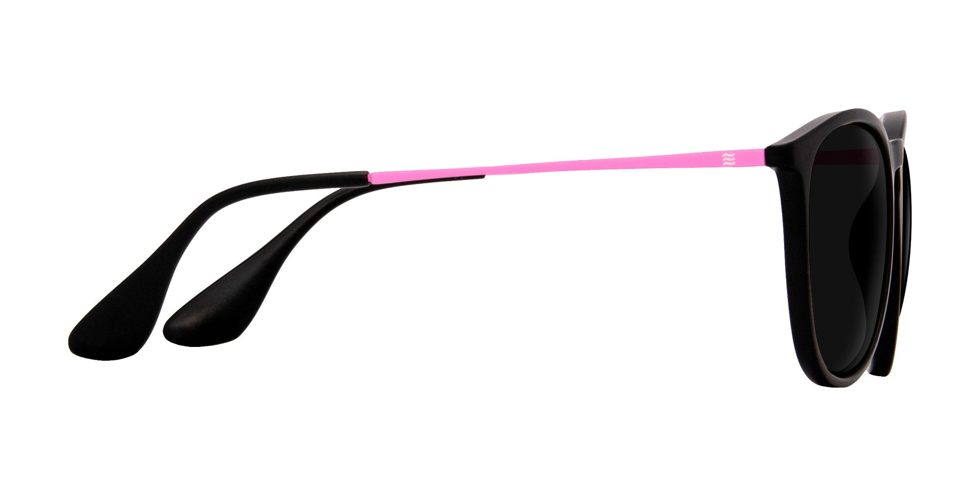 Quinn Black Round prescription glasses from Neven Eyewear.