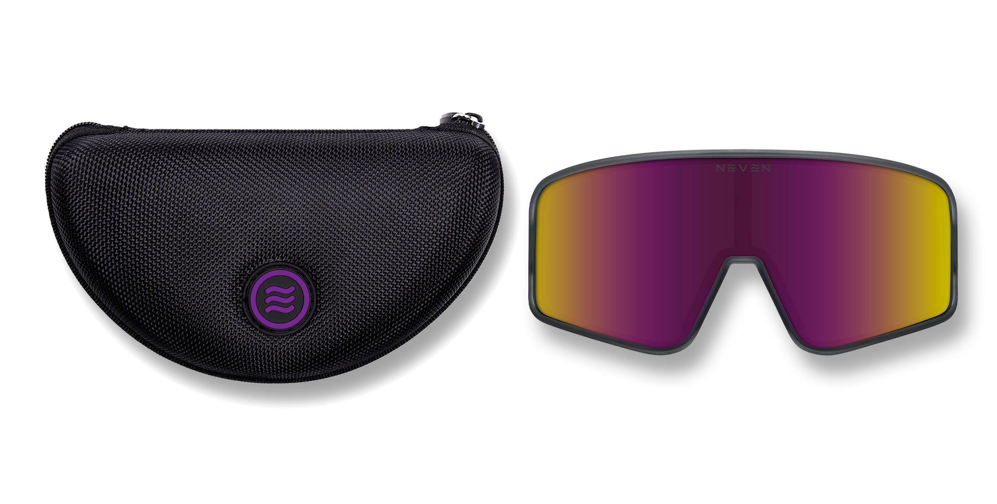 Mattingly Dark Wraparound polarized sunglasses from Neven Eyewear.