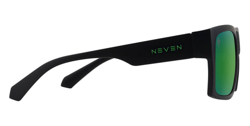 Dopamine black rectangular polarized sunglasses from Neven Eyewear.