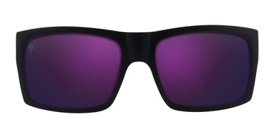 Purple Reign black rectangular polarized sunglasses from Neven Eyewear.