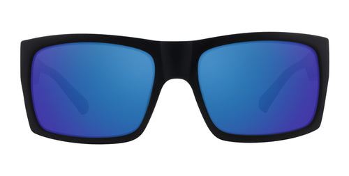 Redrum Matte black rectangular prescription glasses from Neven Eyewear Pair name: Redrum Frame shape: rectangular.