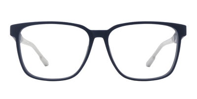 Johnny Blue Rectangular prescription glasses with clear lenses
