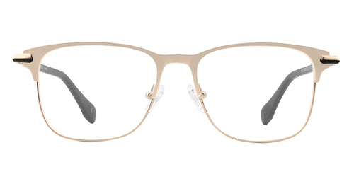 Rooney Gold Square prescription glasses from Neven Eyewear.
