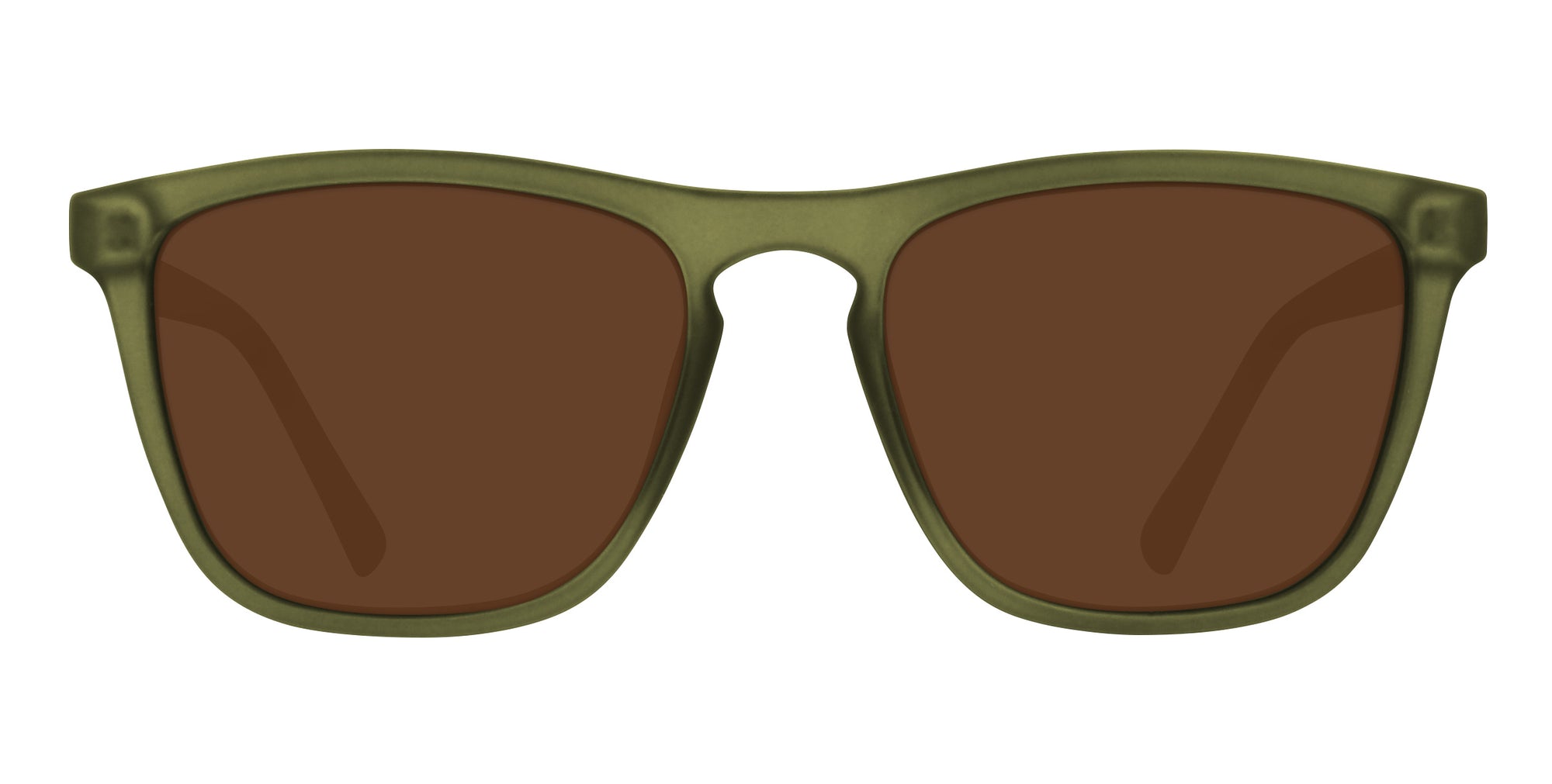 Fir olive green rectangular polarized sunglasses from Neven Eyewear.