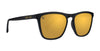 Cambridge Series Liquid Gold Black Sunglasses with Yellow Lenses