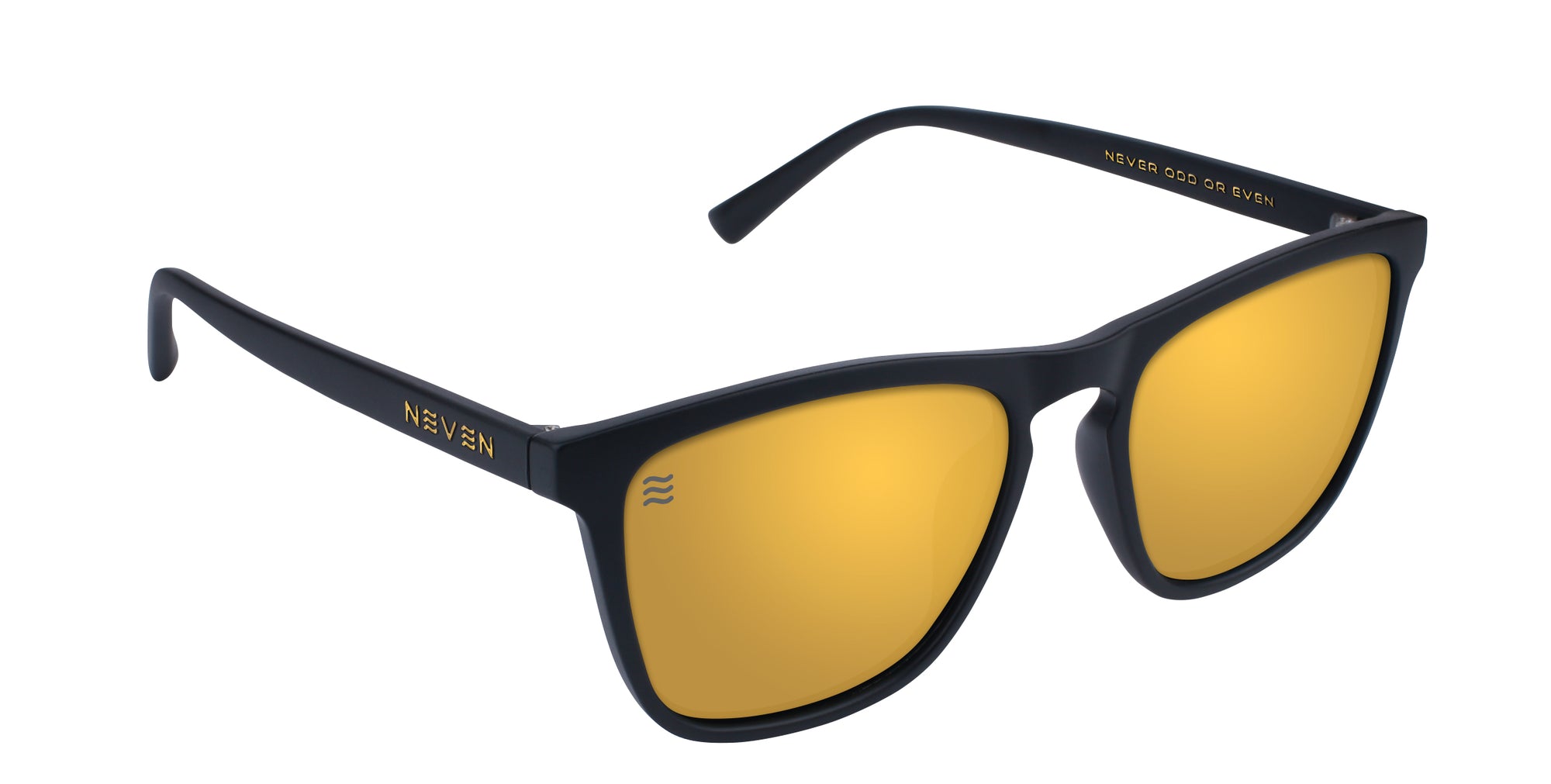 Cambridge Series Black Rectangle polarized sunglasses from Neven Eyewear.