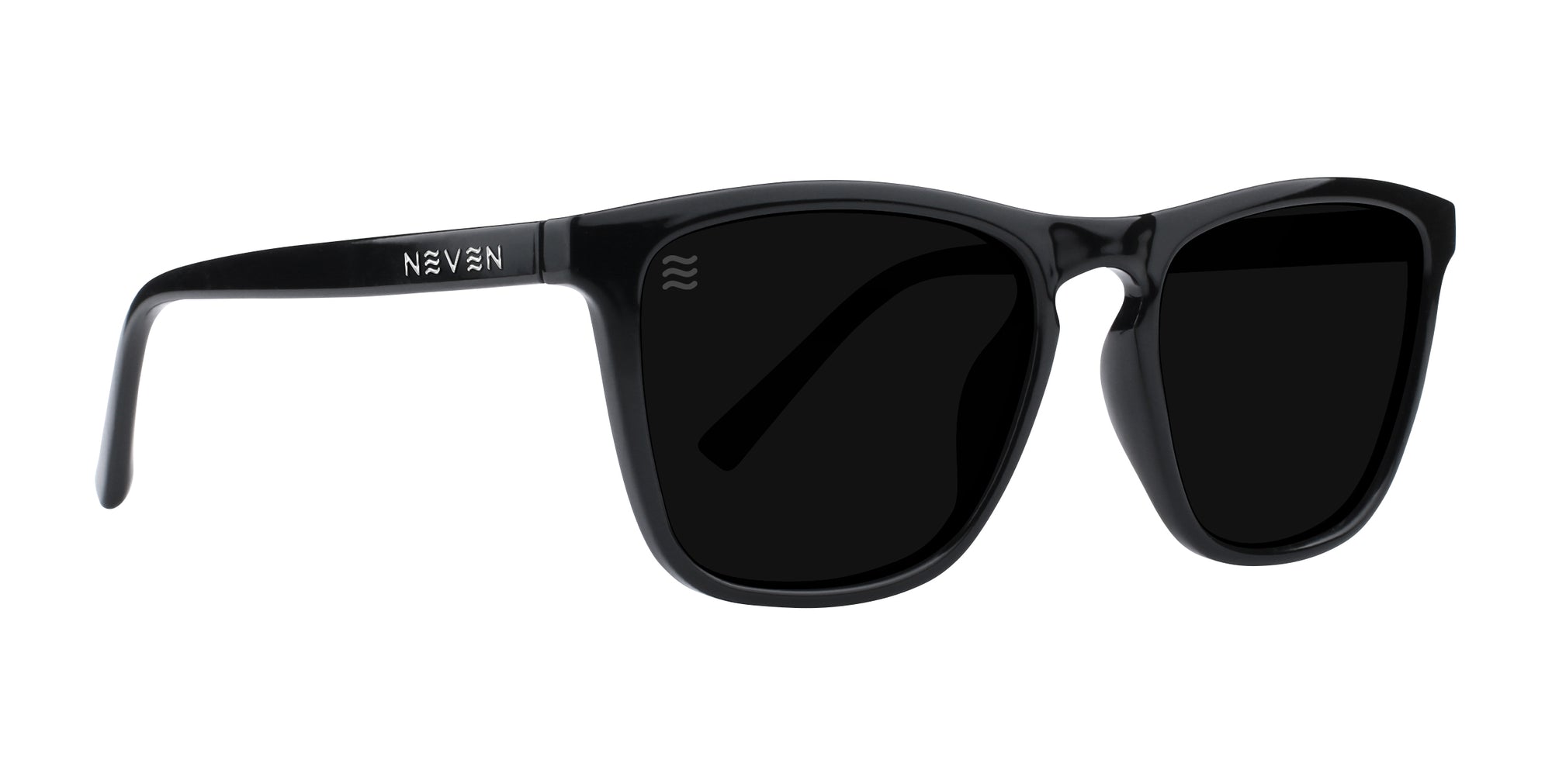 Nix black polarized sunglasses with a sleek design and UV400 protection.