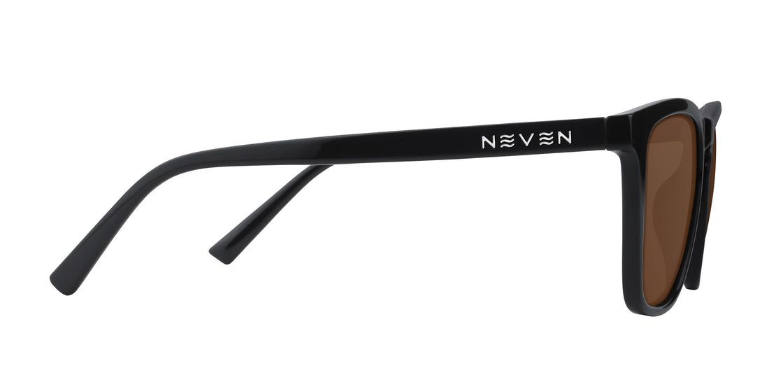 Nix Black Rectangular prescription glasses from Neven Eyewear.