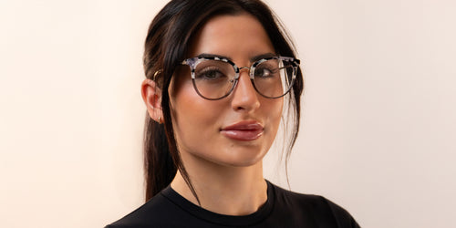 Robin Tortoiseshell Oversized Prescription Glasses from Neven Eyewear.