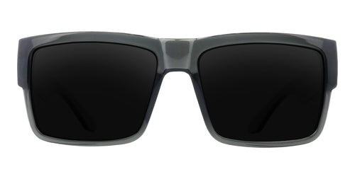 Banshee gray rectangular prescription glasses from Neven Eyewear.