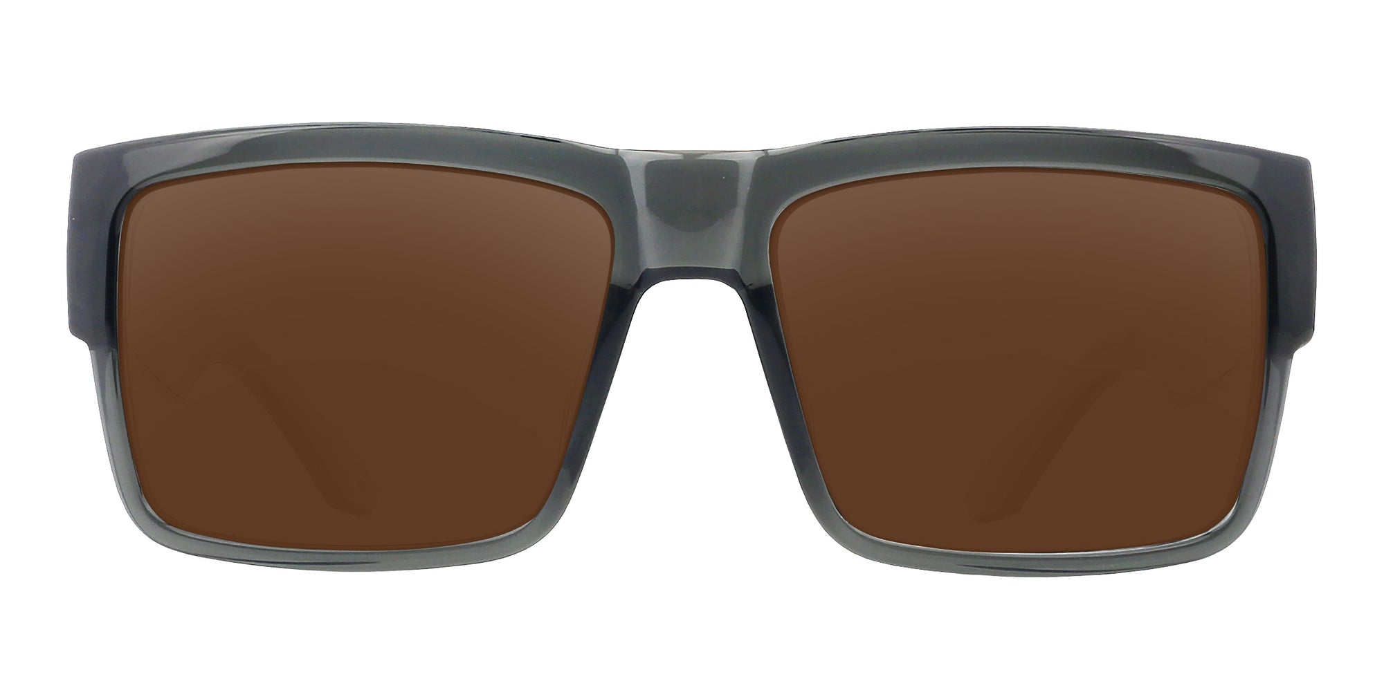 Banshee gray rectangular prescription glasses from Neven Eyewear.