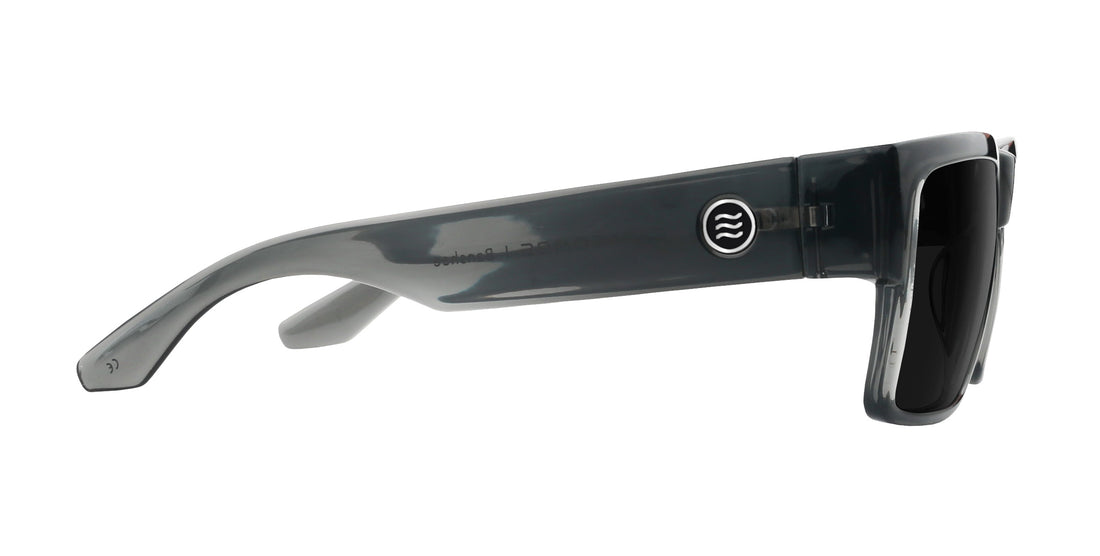 Banshee gray rectangular prescription glasses from Neven Eyewear.