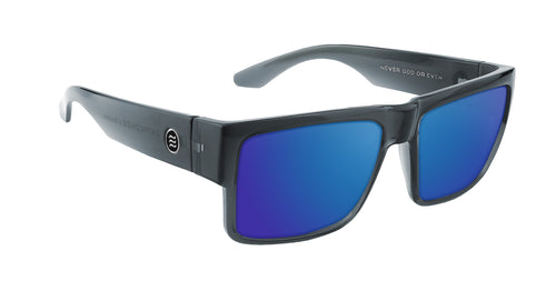 Banshee gray rectangular prescription glasses from Neven Eyewear.