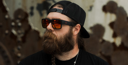 Havoc Black Square polarized sunglasses from Neven Eyewear.