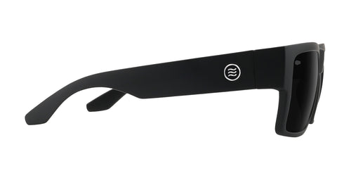 Relic black rectangular polarized sunglasses from Neven Eyewear.