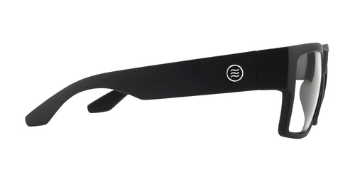 Relic Black Rectangular prescription glasses from Neven Eyewear.